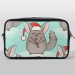 Christmas Chinchilla Toiletries Bag (One Side)