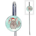 Christmas Chinchilla Book Mark