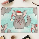 Christmas Chinchilla Cosmetic Bag (XXL)