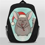 Christmas Chinchilla Backpack Bag