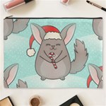 Christmas Chinchilla Cosmetic Bag (XXXL)