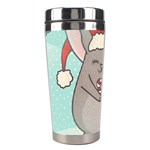 Christmas Chinchilla Stainless Steel Travel Tumbler