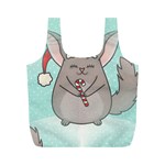 Christmas Chinchilla Full Print Recycle Bag (M)