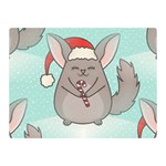 Christmas Chinchilla Double Sided Flano Blanket (Mini)