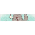 Christmas Chinchilla Flano Scarf (Small)