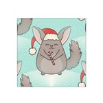 Christmas Chinchilla Satin Bandana Scarf