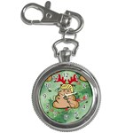 poop reindeer donald trump Key Chain Watch