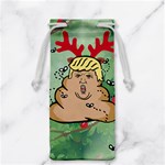 poop reindeer donald trump Jewelry Bag