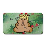 poop reindeer donald trump Medium Bar Mat