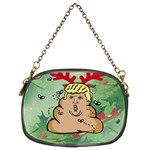 poop reindeer donald trump Chain Purse (Two Sides)