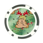 poop reindeer donald trump Poker Chip Card Guard (10 pack)