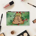 poop reindeer donald trump Cosmetic Bag (Small)