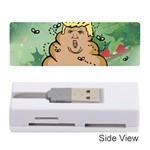 poop reindeer donald trump Memory Card Reader (Stick)