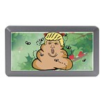 poop reindeer donald trump Memory Card Reader (Mini)