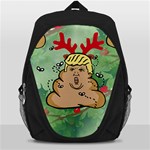 poop reindeer donald trump Backpack Bag