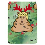 poop reindeer donald trump Removable Flap Cover (S)