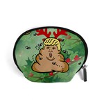 poop reindeer donald trump Accessory Pouch (Small)