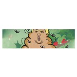 poop reindeer donald trump Satin Scarf (Oblong)