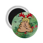 poop reindeer donald trump 2.25  Magnet