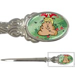 poop reindeer donald trump Letter Opener