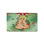 poop reindeer donald trump Magnet (Name Card)