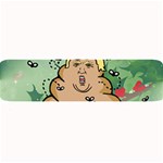 poop reindeer donald trump Large Bar Mat