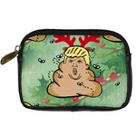 poop reindeer donald trump Digital Camera Leather Case