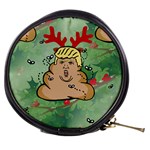 poop reindeer donald trump Mini Makeup Bag