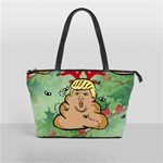 poop reindeer donald trump Classic Shoulder Handbag