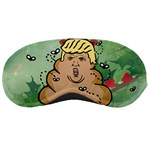 poop reindeer donald trump Sleeping Mask