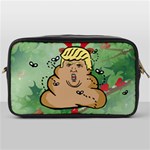 poop reindeer donald trump Toiletries Bag (One Side)