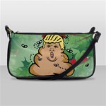 poop reindeer donald trump Shoulder Clutch Bag