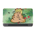 poop reindeer donald trump Memory Card Reader with CF