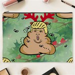 poop reindeer donald trump Cosmetic Bag (XXXL)