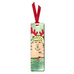 poop reindeer donald trump Small Book Mark