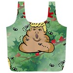 poop reindeer donald trump Full Print Recycle Bag (XL)