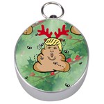 poop reindeer donald trump Silver Compass