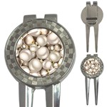 Christmas Silver Ornaments 3-in-1 Golf Divot