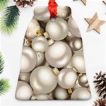 Christmas Silver Ornaments Ornament (Bell)