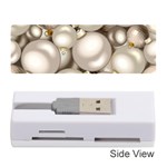 Christmas Silver Ornaments Memory Card Reader (Stick)