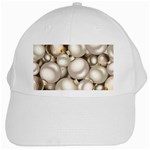 Christmas Silver Ornaments White Cap