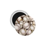 Christmas Silver Ornaments 1.75  Magnet