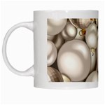 Christmas Silver Ornaments White Mug