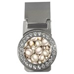 Christmas Silver Ornaments Money Clip (CZ)