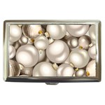 Christmas Silver Ornaments Cigarette Money Case