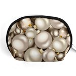 Christmas Silver Ornaments Accessory Pouch (Medium)