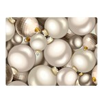 Christmas Silver Ornaments Double Sided Flano Blanket (Mini)