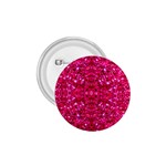 Hot Pink Glitter 1.75  Button