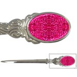 Hot Pink Glitter Letter Opener