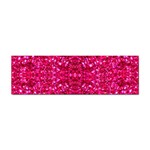 Hot Pink Glitter Sticker (Bumper)